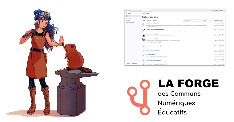Forge des communs numériques