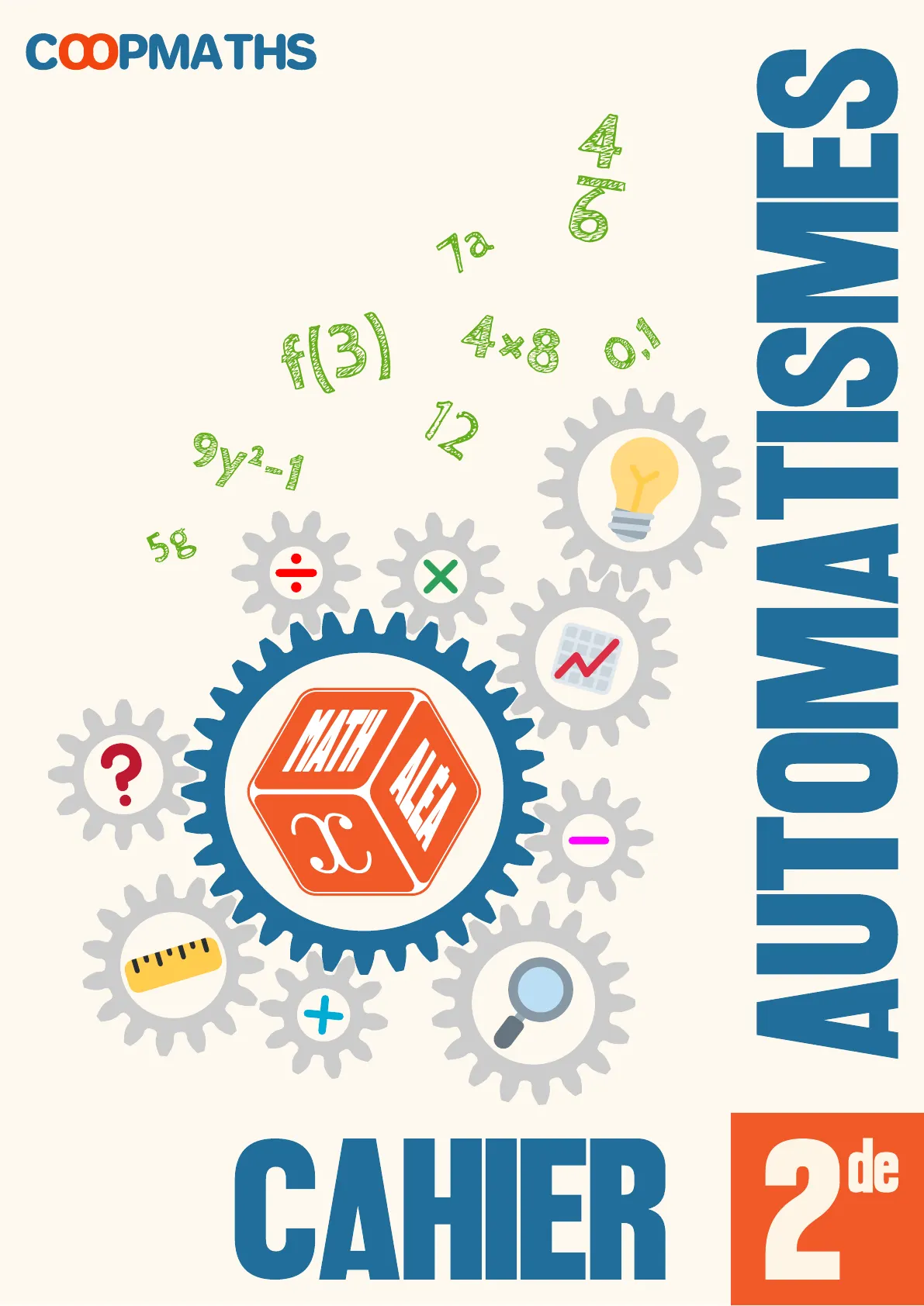 Couverture du cahier d'automatismes Seconde